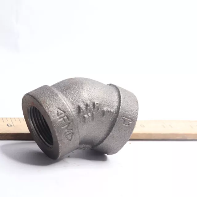 ARR 45Â° Elbow Pipe Fitting Carbon Steel Threaded 1"