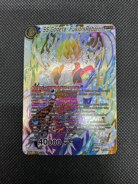 SS GOGETA FUSION Reborn BT22-140 GDR God Rare Dragon Ball Super