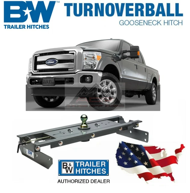 B&W GNRK1111 TURNOVER Ball Gooseneck Trailer Hitch Fits 20112016 Ford