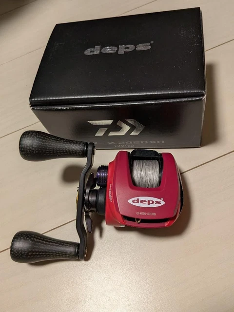 DEPS DR-Z 2020XH Baitcasting Reel Red w/ Studio Composite