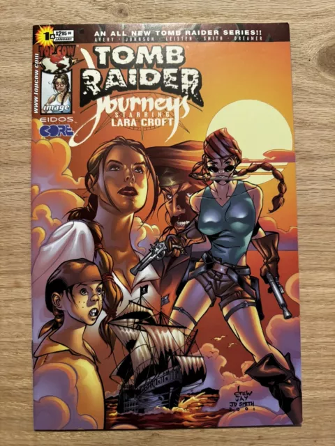 Tomb Raider Journeys #1 Cover A 2001 Image Top Cow Comics Lara Croft NM Variant