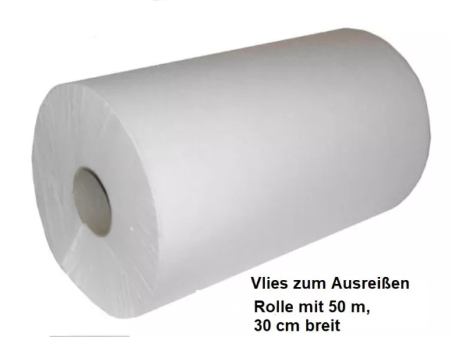 Cotton Soft Stickvlies 30 cm breit 50 Meter Rolle