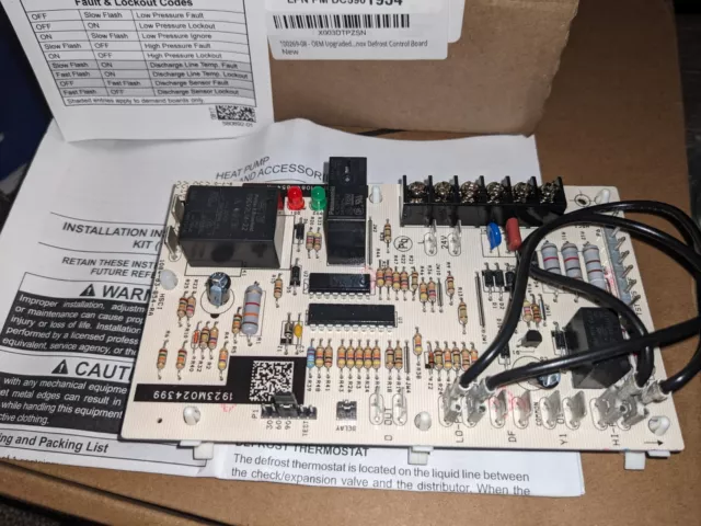 100269-08 - OEM Upgraded Replacement for Lennox Defrost Control Board
