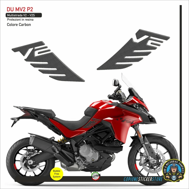 Autocollant 3D Pour Carénage Moto Yamaha VMAX - Décoratif Et Protecteur, 109x51 Mm, En PVC, Résistant à L'eau