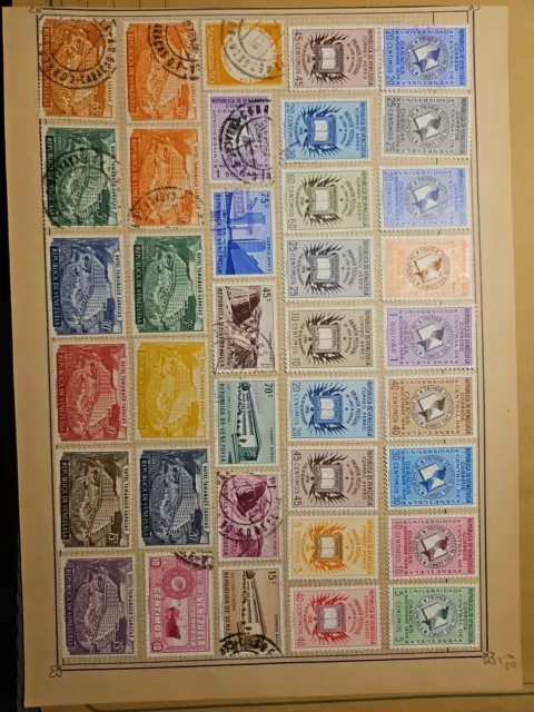 Lot  37 Timbres Venezuela Neufs Et Oblitérés Lot 1