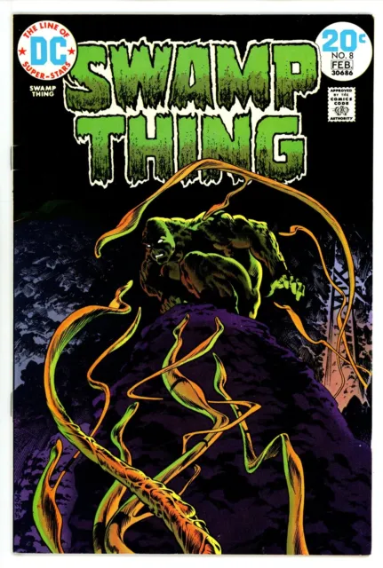 Swamp Thing Vol 1 8 FN/VF (7.0) DC (1974) Wrightson