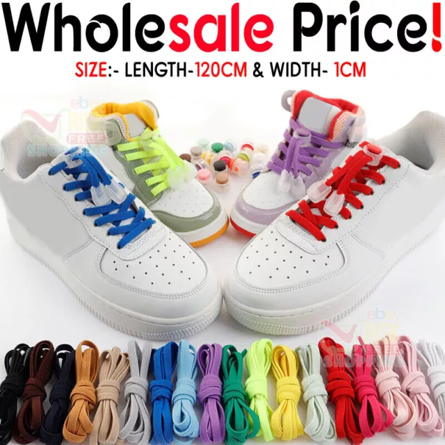 Coloured laces shop for trainers