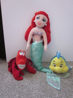 flounder and sebastian plush