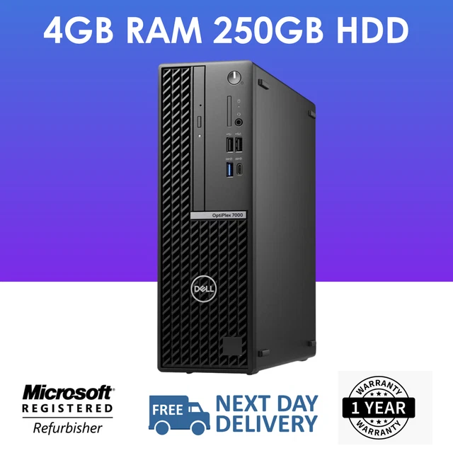 PC ORDINATEUR DELL Optiplex CUSTOM INTEL i3 NVIDIA SSD