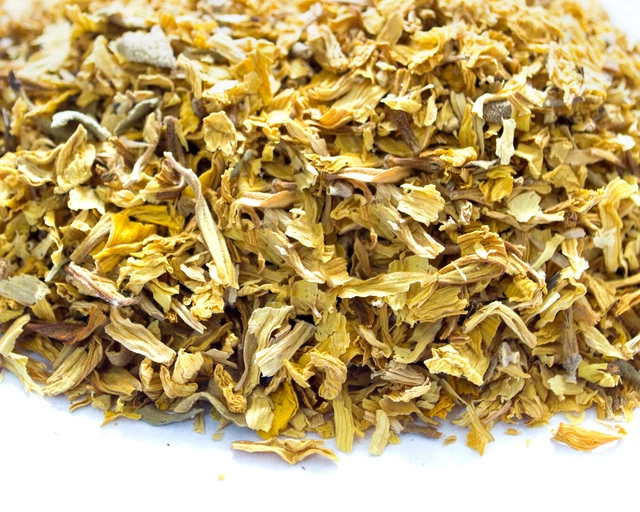 Pétalos de girasol secos cortados para hacer té bomba baño vela jabón confeti