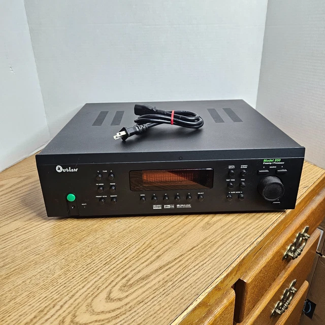 Processore Surround Onkyo ED-205 5.1ch, Serie INTEC, 58W, Dolby Pro Logic, Usato Ma Pulito