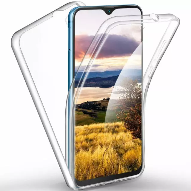 360 Clear  Case Cover for Samsung Galaxy S8 S9 S10 A20 E Note 10 Pro S10 A70 S20