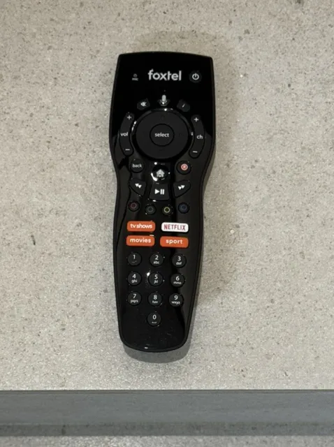 Genuine Foxtel IQ5 -IQ4 -IQ3 Voice Bluetooth Remote Control -In Brand New Con