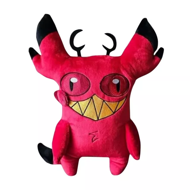 35CM Hazbin Hotel Alastor Cursed Cat Doll The Radio Demon Anime Stuffed Plushie