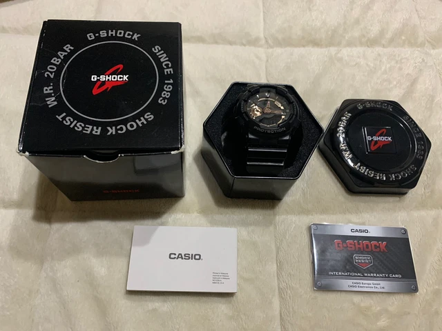 Orologio Casio G-shock uomo GA-100CM-5AER Nero e Bronzo