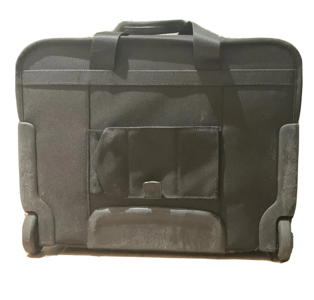 TUMI Alpha 26104D4 Deluxe Expandable Wheeled Rolling Briefcase Bag 2