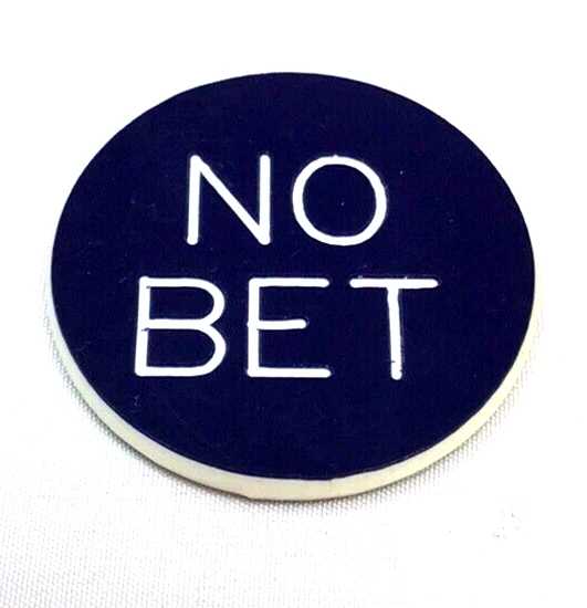 Lammer 1.25" NO BET (BLUE/WHITE) ******~BRAND NEW~******:E