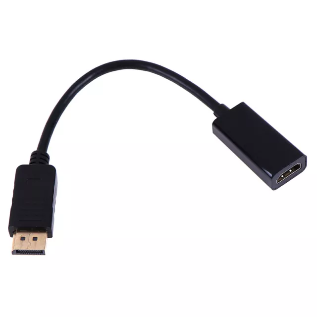 DP Display Port Male To HDMI Female Cable Converter Adapt-tz 3