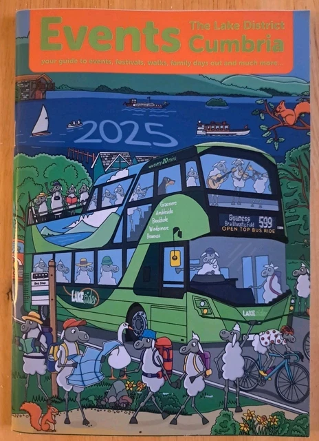 LAKE DISTRICT AND Cumbria Events Guide 2025 £5.42 - PicClick UK