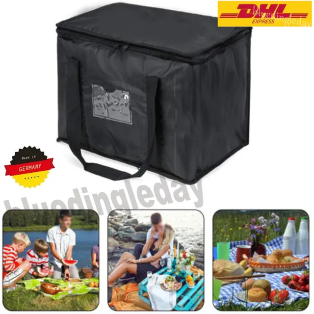 70L Food Delivery Isolierte Taschen Pizza Takeaway Thermische Warm/Kalt Tasche.