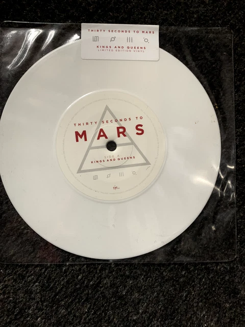 Thirty Seconds to Mars Kings & Queens Limited Edition White Vinyl New/Unplayed