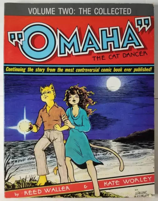 Omaha the Cat Dancer vol #2 VF/NM (1988, Kitchen Sink) Waller & Worley collected