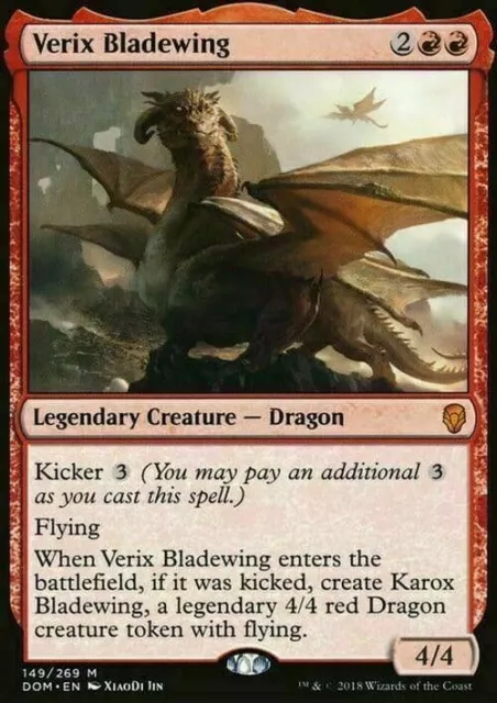 Verix Bladewing ~ Dominaria [ Excellent ] [ Magic MTG ]