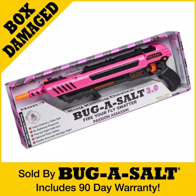 Damaged Box Authentic BUG-A-SALT 3.0 PASSION ASSASSIN Insect Eradication Gun