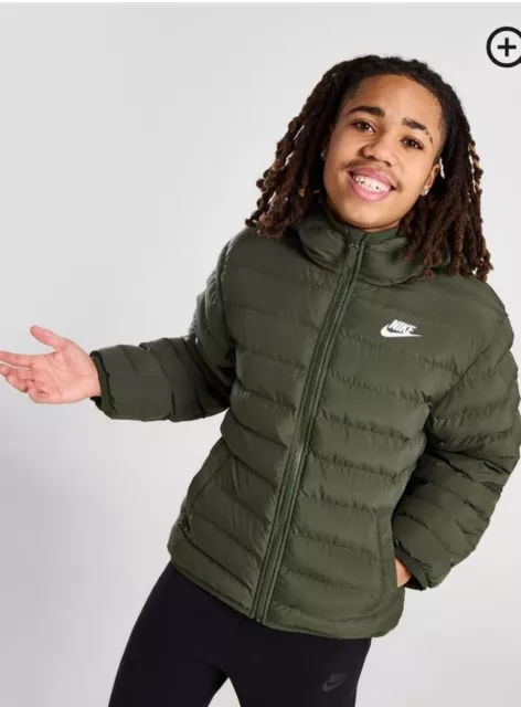 BOYS NIKE PADDED Coat Junior Size 13 15 Years 31.70 PicClick UK