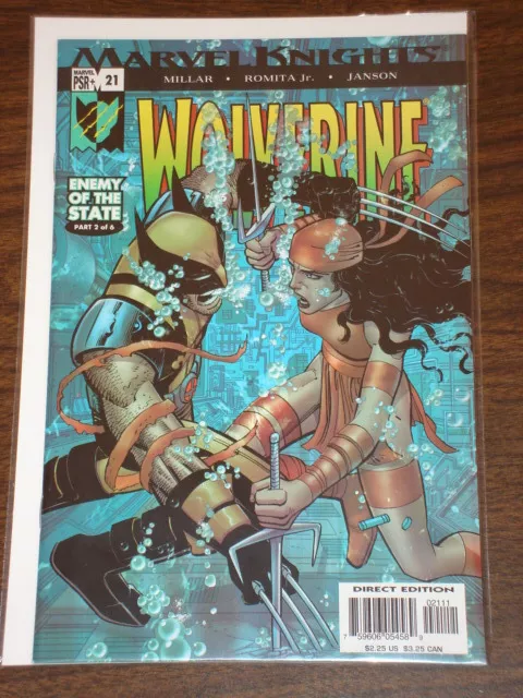 Wolverine #21 Vol3 Marvel Comics Enemy Of The State December 2004