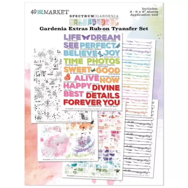 49 & Market Frub-On Transfer Set - Spectrum Gardenia - Extras, SG23695