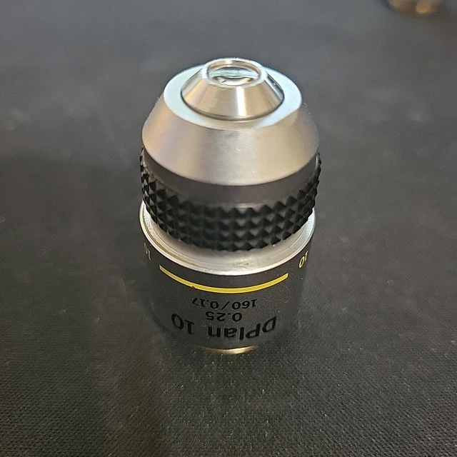 Olympus D Plan 10X/0.25 Microscope Objective BH2 BH CH BHS BH-2 BHTU 160mm