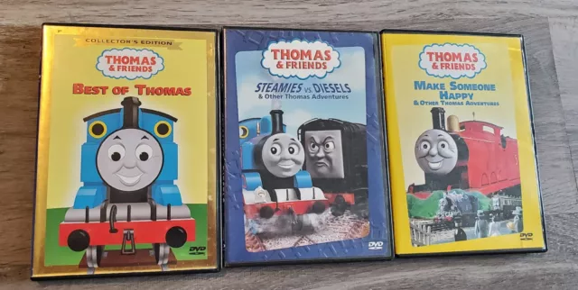 3 DVD Thomas the Train Thomas & Friends