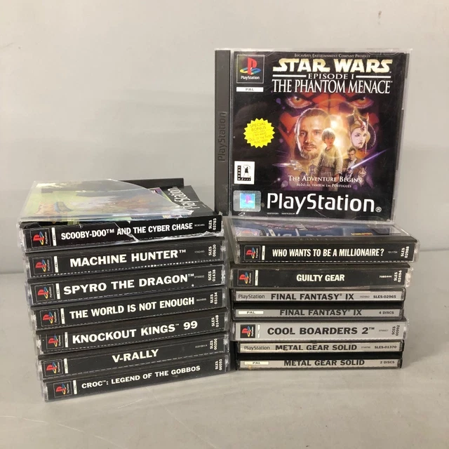 Lot De Jeux PS1 – Rayman Inclus (PEGI 3, Boîtier Générique)