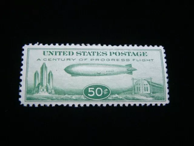 U.S. Scott #C18 Mint Hinged O.G. Graf Zeppelin $45.00 SCV Nice!! 01