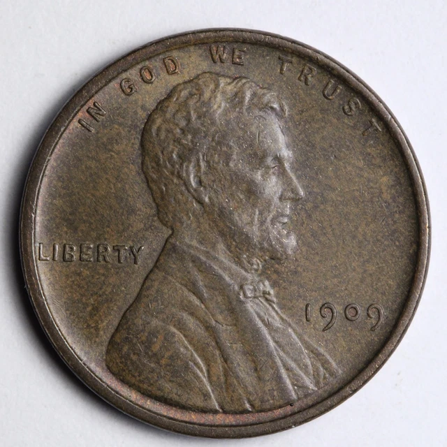 1909 VDB Lincoln Wheat Cent Penny CHOICE BU *UNCIRCULATED* MS E165 T