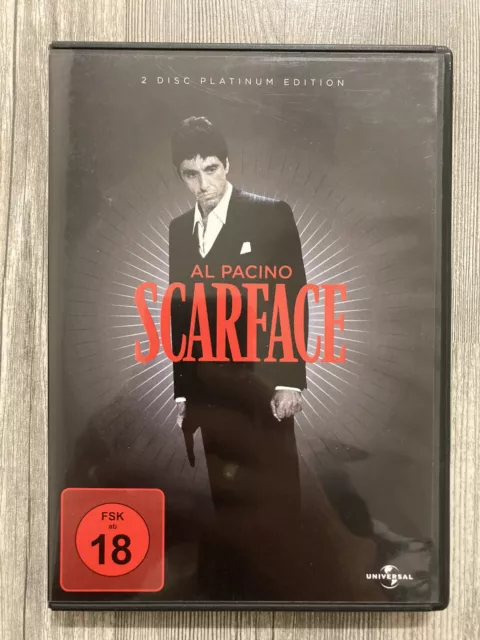 DVD Scarface 2-Disc Platinum Edition Uncut FSK 18    N