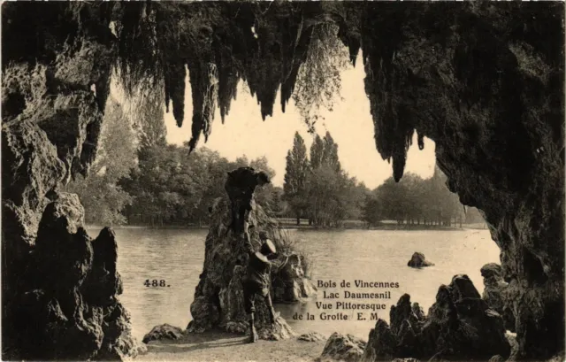 CPA PARIS 12e-Bois de Vincennes-Lac Daumesnil-La Grotte (322766)