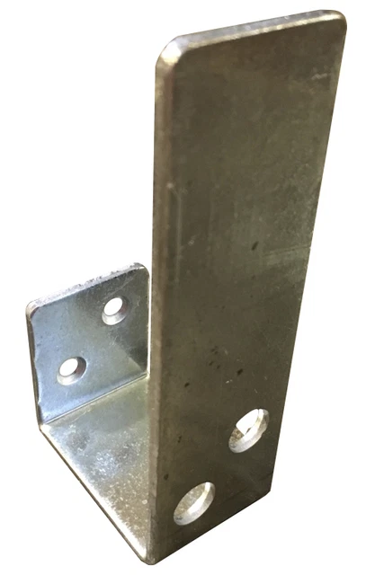 2x4 Open Bar Holder for Securing Door Barricade, Barn, Shed, Fence, Gate
