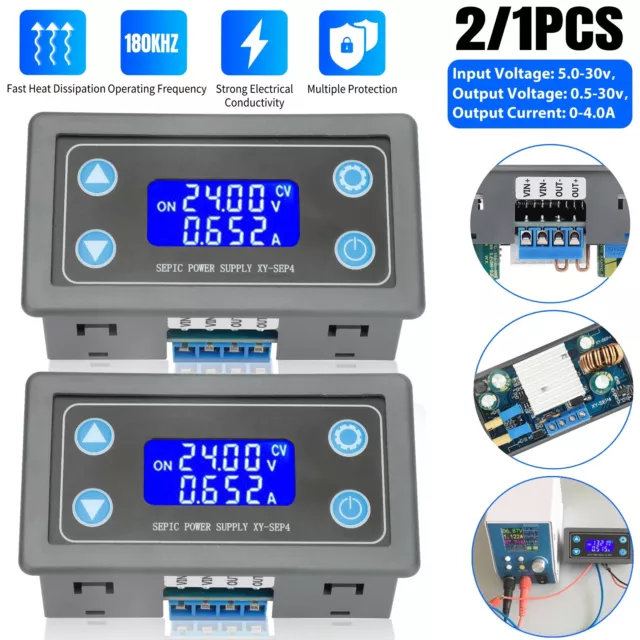 DC-DC Buck Boost Converter Adjustable Power Supply Voltage Module Step Up /Down