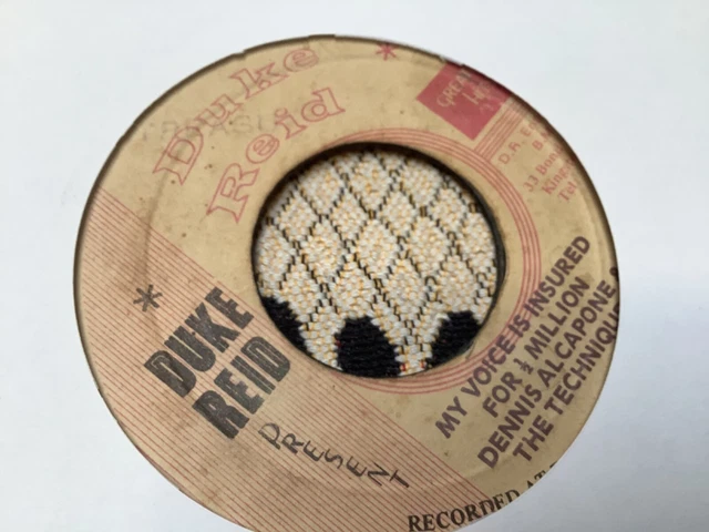D ALCAPONE , Voice Insured For 1/2Million , 7”Duke. $18.84