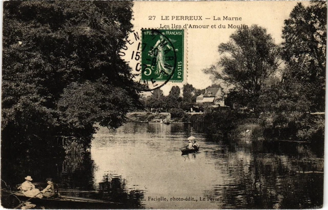 CPA Le Perreux La Passerelle de Bry FRANCE (1370367)