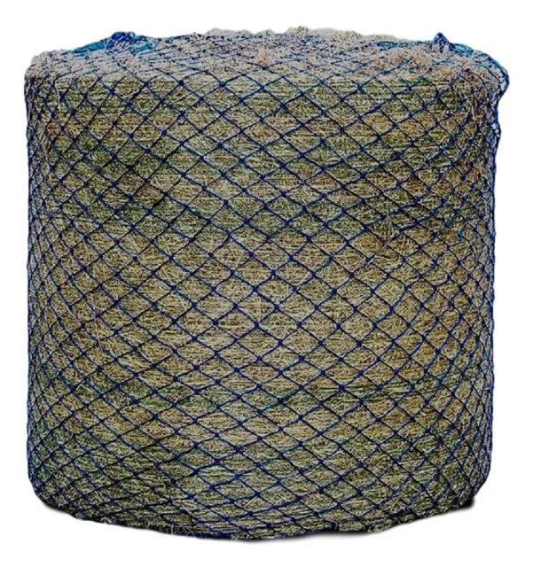 Round Bale Field Haynet Holes 50mm Slower Feed Hay Net Size 5ft x 4ft