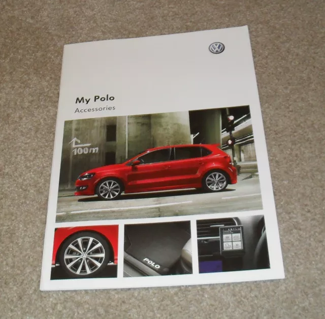 Volkswagen VW Polo Accessories Brochure 2010