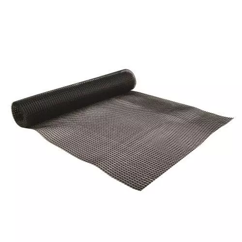 Carlisle - PL0105 - 2 ft x 10 ft Poly-Liner Black Shelf Liner Roll