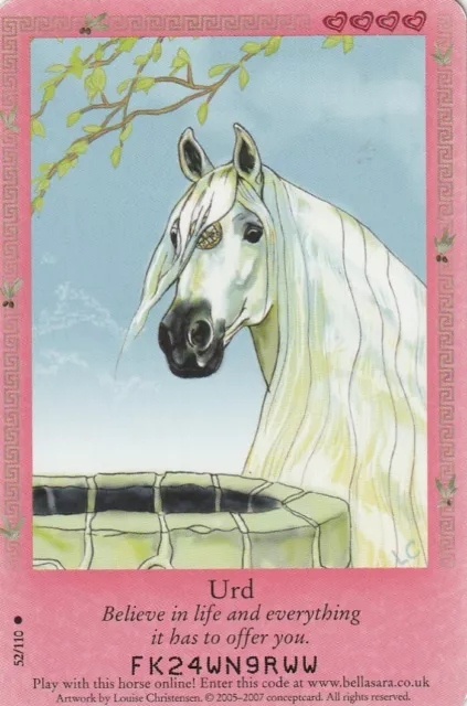 Ai110 Carte Card Bella Sara Collection 2005 - 2007 - 52/110 Urd
