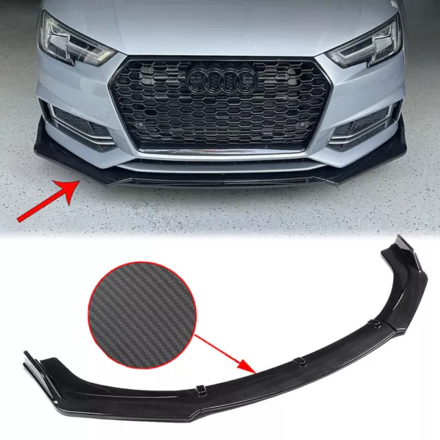 Pour Audi A3/S3 8P Sportback Spoiler Lèvre Lame Inférieure Pare