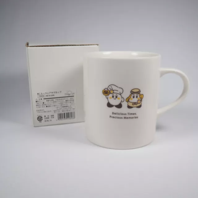 Kirby Cafe 2019 Mug cup lid Limited Kirby chef Kirby's Dream Land NEW F/S