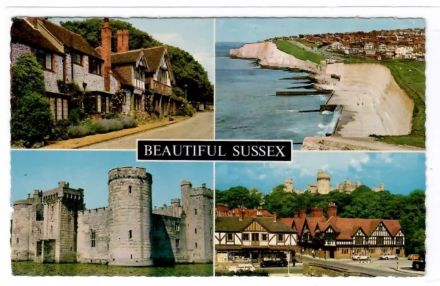 2589 - Beautiful Sussex 4 Ansichten 1970