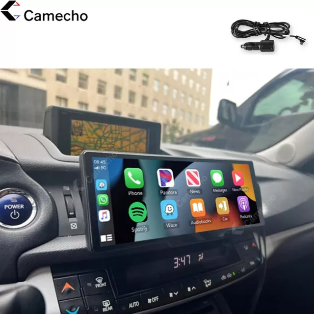 10.26 Inch Touch Screen 4K Car Wireless Apple CarPlay Android Auto Bluetooth FM